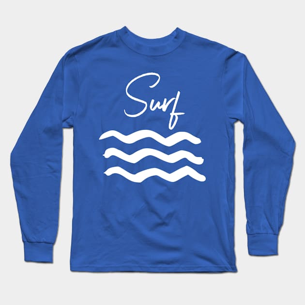 Surf life Long Sleeve T-Shirt by Kcaand